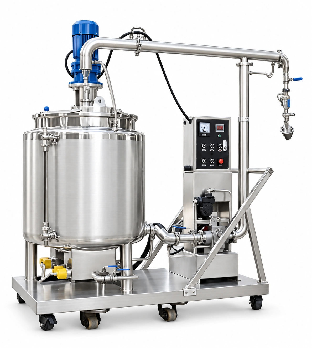 Котел для плавления шоколада CT‑500 (J) из нержавеющей стали 500 л